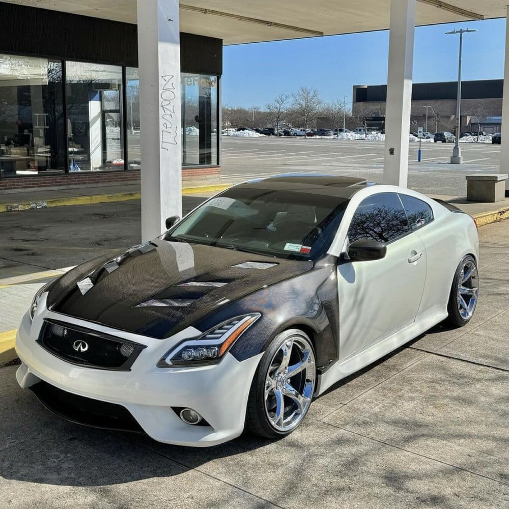 G37 Carbon Fiber Hood