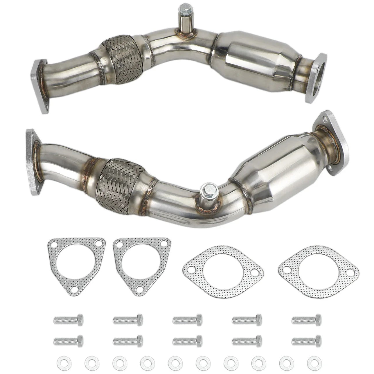 G35 / 350z 2.5" Resonated Test Pipes